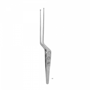 HEIFETZ  Fcps. for Grasping Tumors 5mm Curette Jaws. Toothed