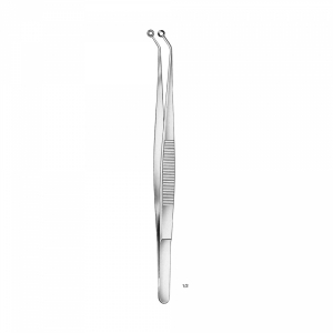 HUNT Fcps. for Grasping Tumors Flat Jaws. Serrated  5mm